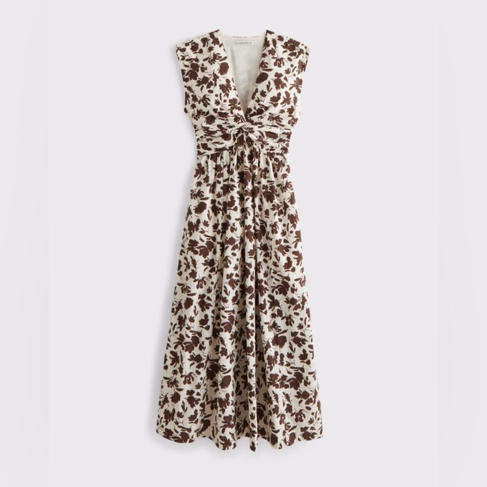 Abercrombie Women’s Twist-Front Maxi Dress